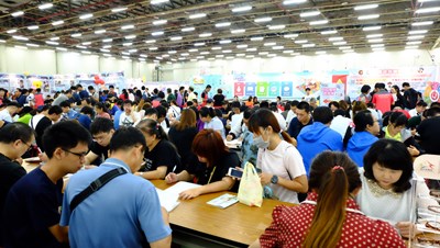 中市就業嘉年華　62企業媒合率近5成